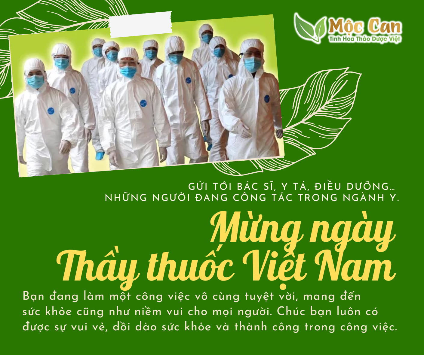 CHÚC MỪNG NGÀY THẦY THUỐC VIỆT NAM  27/2 1